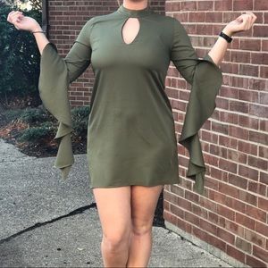 Cute Olive Dress 👗